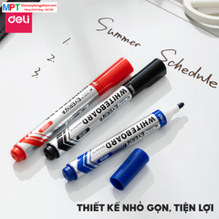 Bút viết bảng Deli U016 - Nét 2-2.5mm, mực xóa được