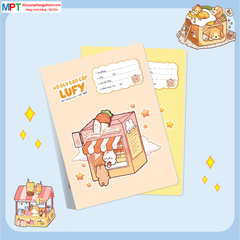 Vở 4 ô ly LUFY 48 trang Hải Tiến 1886 - Định lượng 100gsm - Mua 10 tặng 1 bút chì