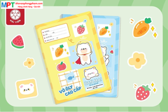 Vở 4 ôly Ban Mai 48 trang 1671 bìa 3D - Giấy định lượng 120gsm - Mua 10 quyển tặng 01 bút chì