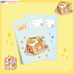 Vở 4 ô ly LUFY 80 trang Hải Tiến 1893 - Định lượng 100gsm - Mua 10 tặng 1 bút chì