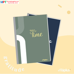 Vở kẻ ngang Haplus 120 trang Time 5518 - Định lượng 60gsm - Mua 10 quyển tặng 01 bút bi
