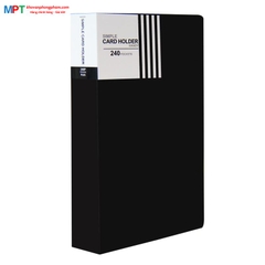 Sổ lưu danh thiếp Plus 120 thiếp cỡ A5 - Name card holder A5-120P