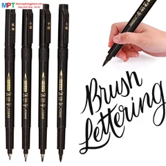 Bút viết thư pháp hán tự, CALLIGRAPHY Baoke S20 nét to - Mực đen