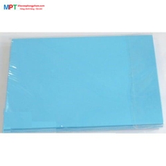Bìa màu A4 MÀU XANH NGỌC - Định lượng 160gsm - 100 tờ/tập