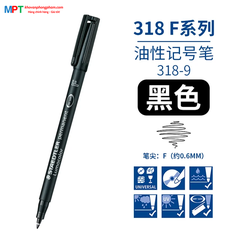 Bút dạ kính STAEDTLER 318 ngòi F 0.6mm - Dùng ghi đĩa CD, hoặc trên các bề mặt như gỗ, nhựa, thủy tinh, kim loại…