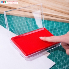 Khay mực dấu Deli 9864 - KT: 138x88x26 mm