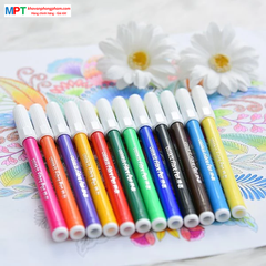 Dạ 12 màu Thiên Long FP-01 - Bút lông màu