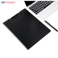 Cặp trình ký Guangbo khoá dọc A4 Fizz FZ101009 - Màu đen