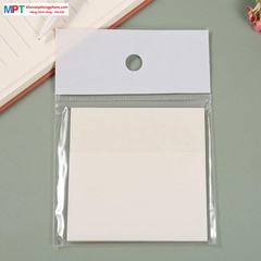 Giấy nhớ trong suốt 3x3 - Kích thước 76x76mm - 50 tờ/tập