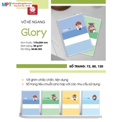 Vở kẻ ngang HẢI TIẾN 120 trang Glory 2890 - Định lượng 58gsm - Mua 10 quyển tặng 01 bút bi