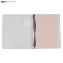 Sổ còng Klong sắt A4 80 tờ Caro 30 lỗ chấu 540 (Binder File Caro)