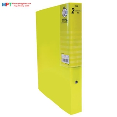 File còng Plus O-Ring gáy dày 3.9cm - Chứa được 210 tờ giấy A4 - 6 màu lựa chọn (Bìa 2-Ring)