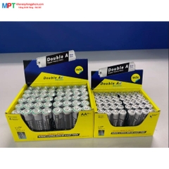 Vỉ 4 viên Pin AAA Double A Evo Zinc đóng màng co - Pin đũa