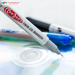 [TẶNG BÚT XÓA] Hộp 10 Bút lông dầu Thiên Long PM-04