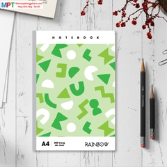 Sổ may gáy Rainbow A4 Hải Tiến 300 trang 3866 - Bìa bồi cao cấp