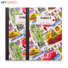 Sổ bìa bồi Hồng Hà Subject A4 360 trang 4589