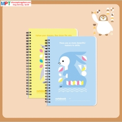 Sổ lò xo Hải Tiến A5 MONO 200 trang 6782 - Giấy vàng chống loá, kích thước 150 x 210mm