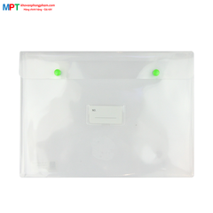 Túi tài liệu ngang 2 cúc S15 khổ A4 Hồng Hà 6623