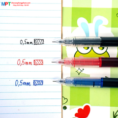 Bút Gel Việt Lợi VL-058 ngòi 0.5mm - mực ra đều, nhanh khô, nét êm trơn