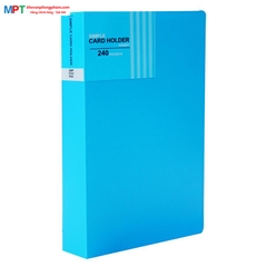 Sổ lưu danh thiếp Plus 240 thiếp cỡ A5 - Name card holder A5-240P