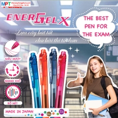 Bút gel Pentel BLN105 0.5mm - Mực khô nhanh, viết êm, nhiều màu lựa chọn