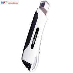 Dao rọc giấy thân thép bọc cao su Deli 2057