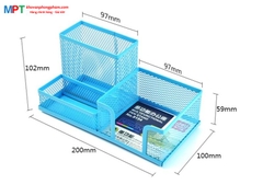 Cắm bút bằng sắt Deli 9154