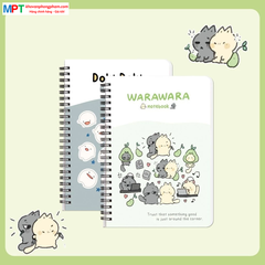 Sổ lò xo  Hải Tiến A5 300 trang DOKI DOKI 8557 - Kích thước 150 x 210 mm, Định lượng 70gsm