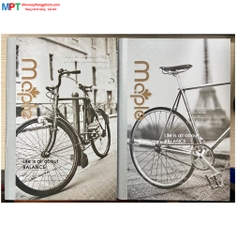 Sổ bìa bồi may gáy Maple 300 trang NBB.A4BIC300