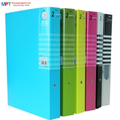 File còng Plus O-Ring gáy dày 3.9cm - Chứa được 210 tờ giấy A4 - 6 màu lựa chọn (Bìa 2-Ring)