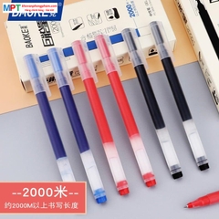 Bút gel Baoke PC3808 nét 0.5mm - viết được 2.000m siêu nhiều mực