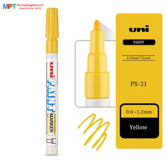 [CHÍNH HÃNG] Bút sơn Uni Paint Marker PX-21 nét 0.8 - 1.2mm