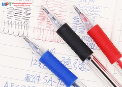 [MUA 12 CÁI TẶNG 1 CÁI] Bút bi Uni Laknock SN-101 Ngòi 0.7mm - Mực xanh (Nhập khẩu bởi Cty Thái Á)