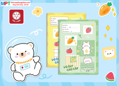 Vở 4 ôly Ban Mai 48 trang 1671 bìa 3D - Giấy định lượng 120gsm - Mua 10 quyển tặng 01 bút chì