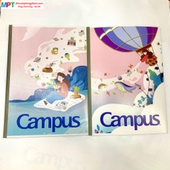 Vở Campus PICNIC 80 trang (Dòng kẻ ngang) - Mua 10 quyển tặng bút bi