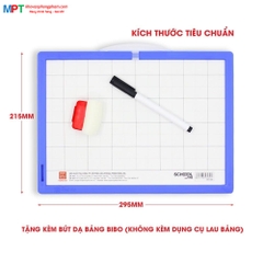 Bảng học sinh Hồng Hà 3289 - Dùng bút dạ và phấn trắng