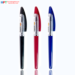 Hộp 10 Bút Gel B Thiên Long GEL-B01 ngòi 0.6mm - Bút B Master B01 - Tặng bút xoá