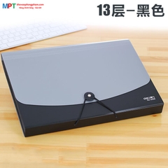 Cặp tài liệu 12 ngăn Deli 5558