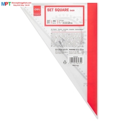 Bộ thước Eke, đo độ Deli 6435 - 33cm