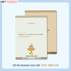 Vở kẻ ngang Hải Tiến 200 trang DAY DREAM 9134 - Định lượng 70gsm - Giấy vàng chống lóa - MUA 5 TẶNG 1 BÚT BI