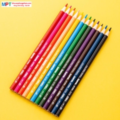 Bút chì màu 12 màu Larva Deli EC115-12