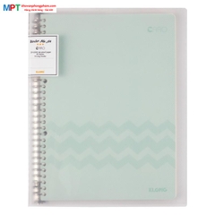 Sổ còng Klong sắt A4 80 tờ Caro 30 lỗ chấu 540 (Binder File Caro)