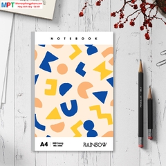 Sổ may gáy Rainbow A4 Hải Tiến 300 trang 3866 - Bìa bồi cao cấp