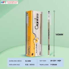 [MUA 10 TẶNG 1] Bút bi Thiên Long TL-093 ngòi 0.6mm