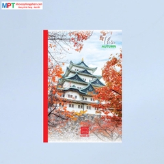 Vở kẻ ngang Hồng Hà 200 trang bốn mùa 1002 - Định lượng 58gsm - Mua 5 quyển tặng bút bi hoặc túi Clear