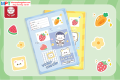 Vở 4 ôly Ban Mai 48 trang 1671 bìa 3D - Giấy định lượng 120gsm - Mua 10 quyển tặng 01 bút chì