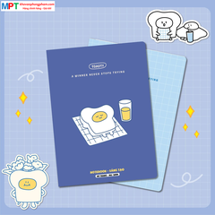 Vở kẻ ngang Hải Tiến 80 trang Sáng Tạo 2609 - Định lượng 60gsm - Mua 10 quyển tặng 01 bút bi