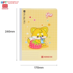 [MẪU MỚI 2024] Vở 4 ô ly Hồng Hà 200 trang FOX 0602 - Vở may gáy, định lượng 70gsm - Mua 5 quyển tặng 1 bút chì