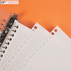 Sổ còng Klong sắt A4 80 tờ Caro 30 lỗ chấu 540 (Binder File Caro)