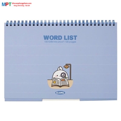 Sổ học từ vựng Word List khổ B5 KLONG 120 trang 917 - Định lượng 100gsm - Kích thước 175x250mm